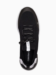 TENIS CALVIN KLEIN BAIXO AIR KNIT - PRETO - LODZ STORE