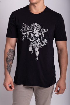 CAMISETA JOHN JOHN ANGEL DOWN - PRETO - comprar online