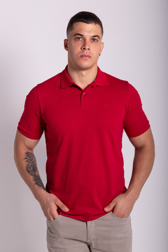 POLO OGOCHI CASUAL SLIM FK - VERMELHO - LODZ STORE