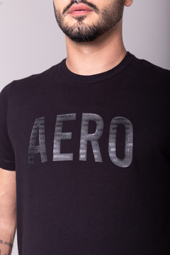 CAMISETA AEROPOSTALE PLATINUM - PRETO - comprar online