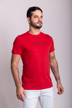 CAMISETA AEROPOSTALE NYC - VERMELHO - LODZ STORE