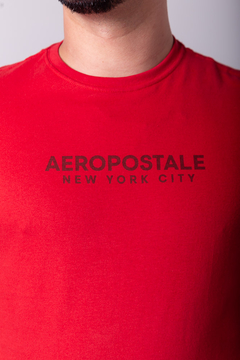 CAMISETA AEROPOSTALE NYC - VERMELHO - comprar online