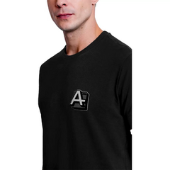 CAMISETA ARAMIS LOGO COLLEGE PRETO - comprar online