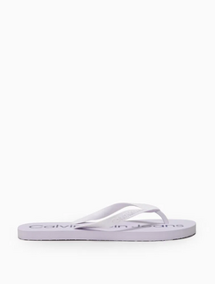 CHINELO CALVIN KLEIN SILK - BRANCO na internet