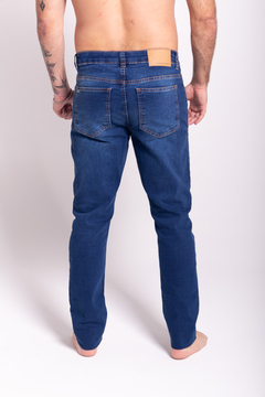 CALÇA JEANS AEROPOSTALE SLIM STRAIGHT - AZUL - LODZ STORE