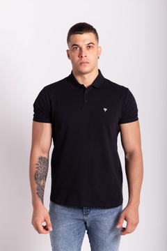 POLO CALVIN KLEIN OMEGA CKJ - PRETO