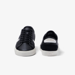 TENIS LACOSTE SIDELINE - PRETO/OFF WHITE na internet