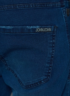 CALÇA JEANS JOHN JOHN SLIM CERCENO - AZUL MÉDIO - LODZ STORE