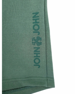 BERMUDA MOLETOM JOHN JOHN NEW BASIC - VERDE CLARO - comprar online