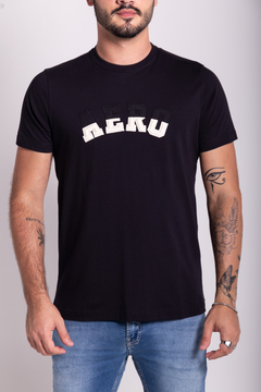 CAMISETA AEROPOSTALE - PRETO na internet