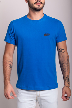 CAMISETA AEROPOSTALE PIMA BÁSICA - AZUL