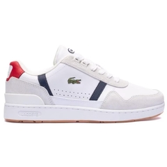 TENIS LACOSTE T-CLIP - BRANCO