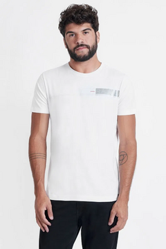 CAMISETA ARAMIS TARJA REFLETIVA - BRANCO - comprar online