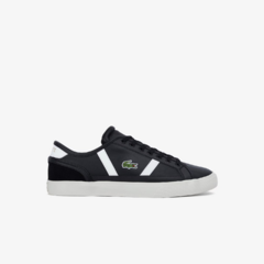 TENIS LACOSTE SIDELINE - PRETO/OFF WHITE