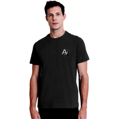 CAMISETA ARAMIS LOGO COLLEGE PRETO