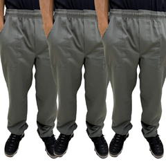 Kit 3 Calça Para Trabalho Com 4 Bolsos REFORÇADA Brim Pesado Uniforme Operacional - comprar online