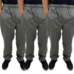 Kit 3 Calça Para Trabalho Com 4 Bolsos REFORÇADA Brim Pesado Uniforme Operacional - comprar online