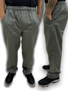 Kit 3 Calça Para Trabalho Com 4 Bolsos REFORÇADA Brim Pesado Uniforme Operacional - Gandos Uniformes 
