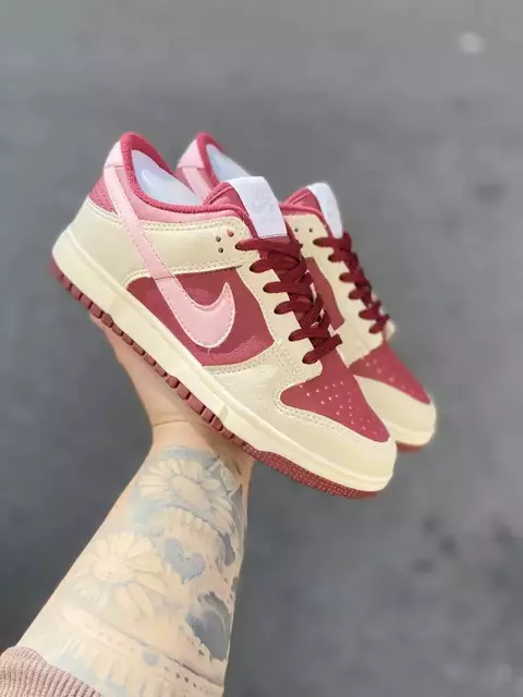 Nike Dunk Low - Vinho e Rosa