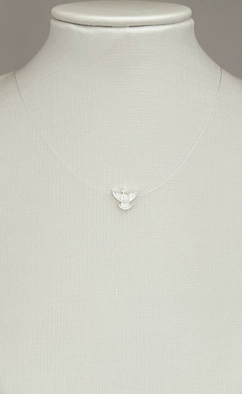 COLAR FIO DE NYLON E.SANTO P MADREPÉROLA - comprar online