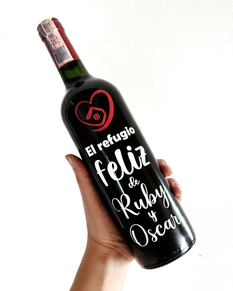 Botella de vino Refugio - comprar en línea