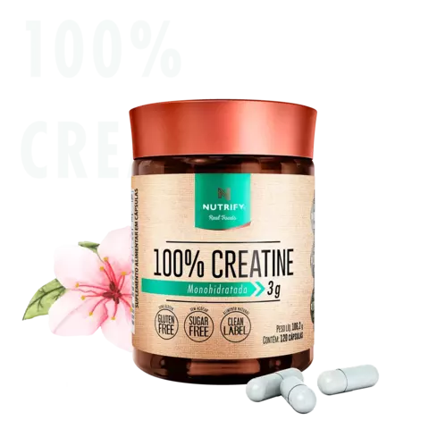 NUTRIFY | 100% CREATINE - 120 CÁPSULAS