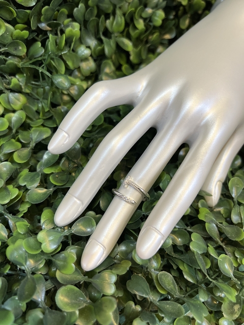 Anel Falange “Inspired” Zirconias - Prata 925 - comprar online