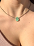 Choker de Gota Esmeralda Colombiana Fusion Riviera - comprar online