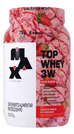 Imagem do TOP WHEY 3W PERFORMANCE 900 GRAMAS
