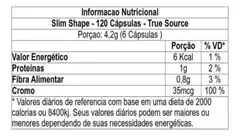 TRUE SLIM SHAPE 120 CAPS TRUE SOURCE - Gerson Suplementos