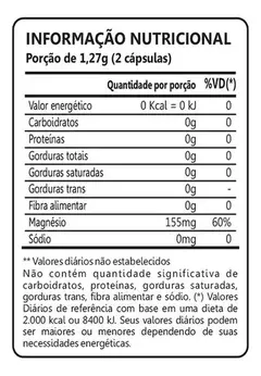 CLORETO DE MAGNESIO P.A 500MG 60 CAPS MAXINUTRI na internet