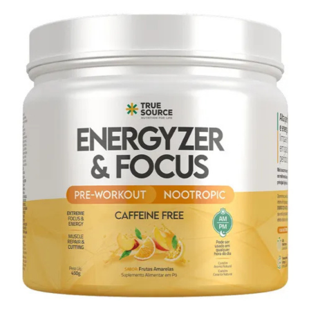 ENERGYZER E FOCUS FRUTAS AMARELAS 450 GRAMAS TRUE SOURCE - comprar online