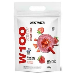 W100 WHEY CONCENTRADO REFIL 900 GRAMAS NUTRATA - comprar online