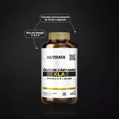 OLEO DE CARTAMO XLA 120 CAPS NUTRATA na internet