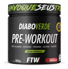 DIABO VERDE PRE WORKOUT 300 GRAMAS FTW - comprar online