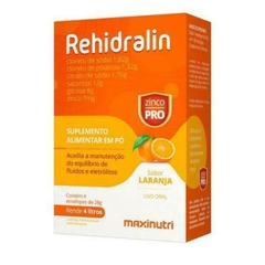 REHIDRALIN LARANJA 4 SACHES DE 28 GRAMAS MAXINUTRI - comprar online