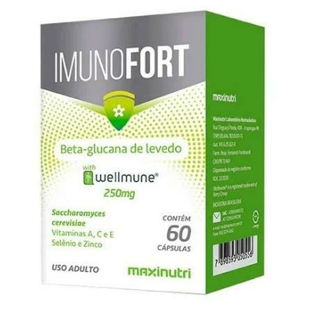 IMUNOFORT WELLMUNE+VIT 250MG 60 CAPS MAXINUTRI - comprar online