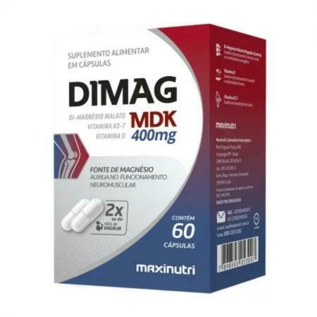 DIMAG MDK 400 MG 60 CAPSULAS MAXINUTRI - comprar online