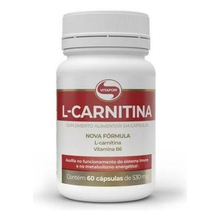 L-CARNITINA POTE 60 CAPSULAS VITAFOR - comprar online
