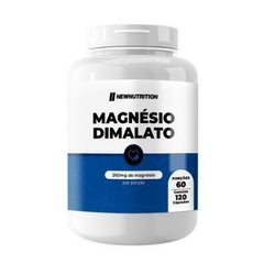 MAGNESIO DIMALATO POTE 120 CAPSULAS NEWNUTRITION - comprar online