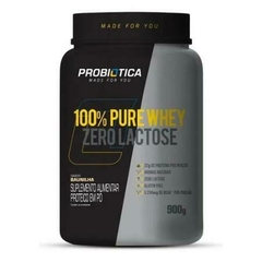 100% PURE WHEY ZERO LACTOSE 900 GRAMAS PROBIOTICA - comprar online