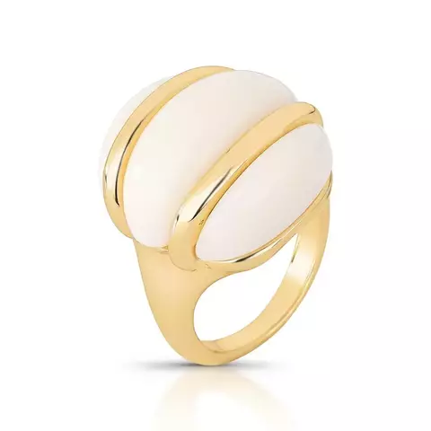 Anel Almofadado Branco