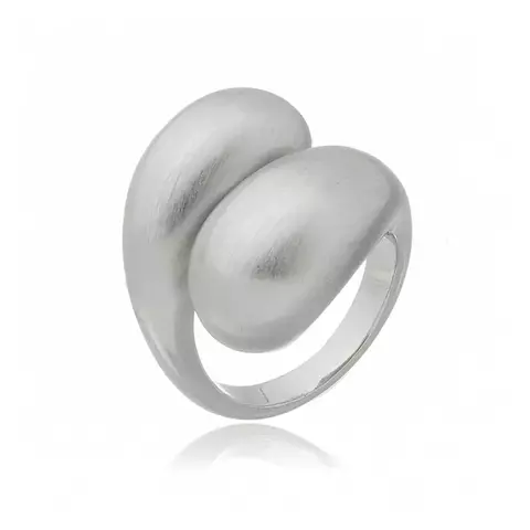 Anel Dois Gomos Prata Regulável