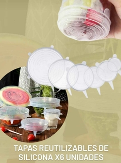 Tapas de silicona - comprar online