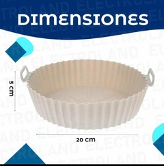 Molde silicona AIRFRIER (20cm diámetro) - comprar online