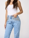 Calça Mom Strass Cruise