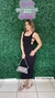 VESTIDO TECIDO ANA RUGA PRETO