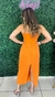 VESTIDO MIDI PEDRARIA LARANJA - comprar online