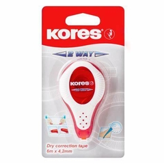 CORRECTOR EN CINTA KORES 2 WAY 8M X 4.2MM