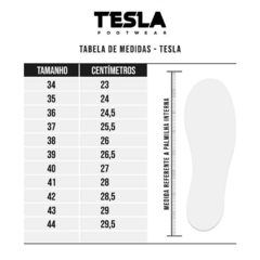 Tênis Tesla Nine Black Reflect - Preto